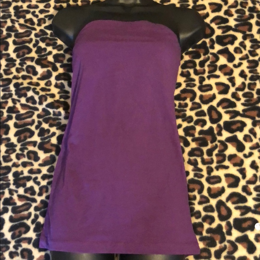 Purple Tube Top